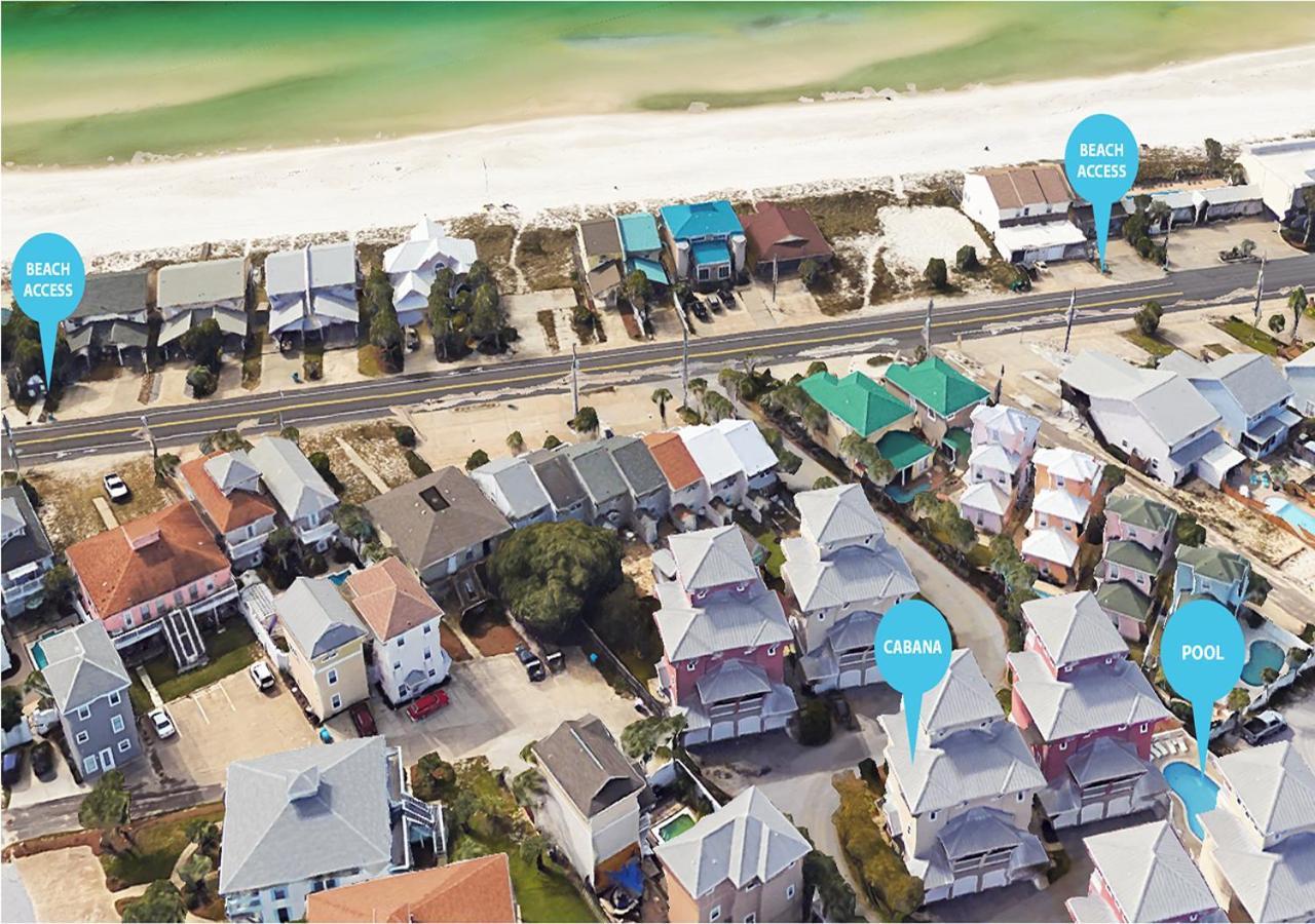 Emerald Coast Cabana Panama City Beach Bagian luar foto